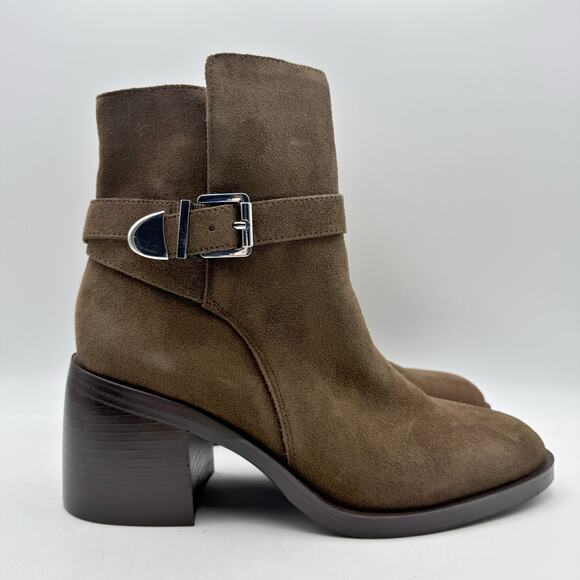 Steve Madden Womens Malenia Ankle Bootie US 10 M Dark Brown Suede NWOB - Picture 3 of 12